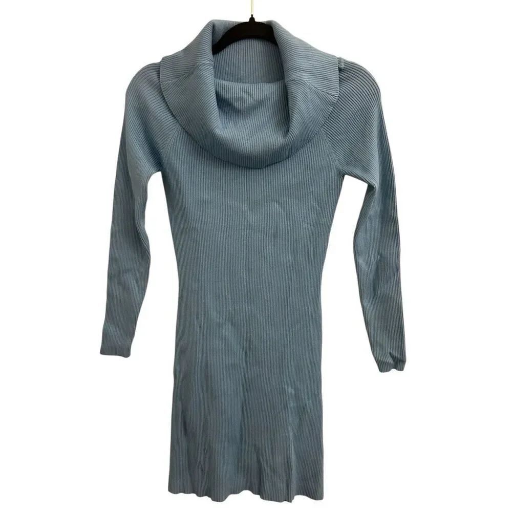NWT Cotton On cowl neck ribbed body on dress L